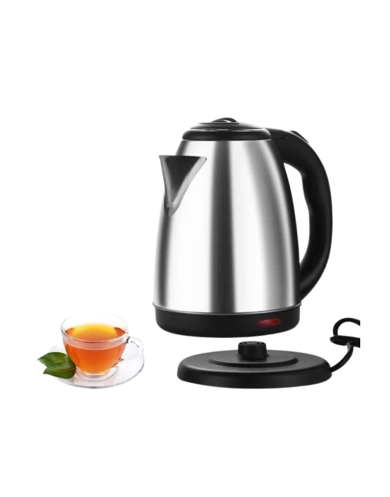 Kettle Su Isıtıcı C F Priz Uyumlu 220 - 240 V Paslanmaz Çelik Kablolu
