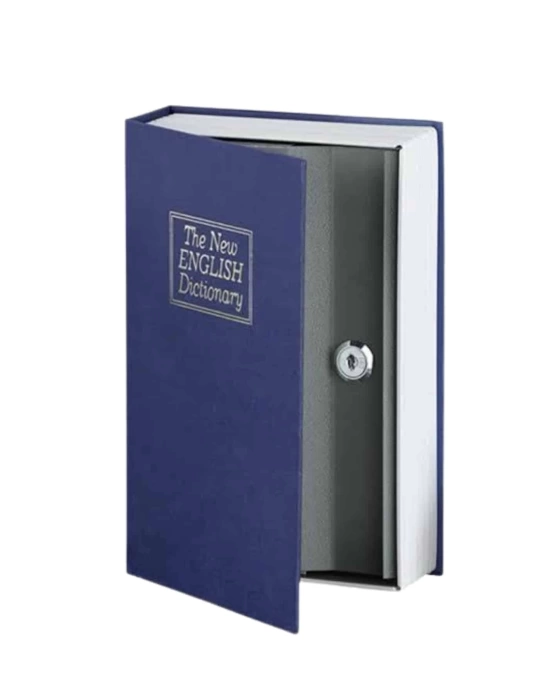 Kilitli Gizli Kasa Sözlük Kumbara Kitap Sözlük Görünümlü 18cm