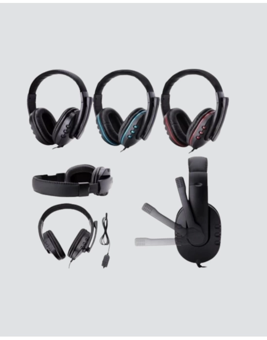 Konforlu Kulak Yastıklı Stereo Gaming Kulaklık – Net İletişim Performansı
