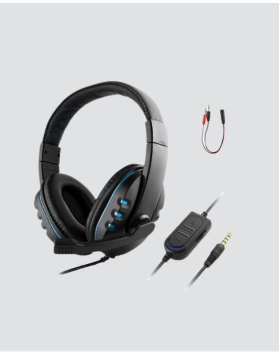 Konforlu Kulak Yastıklı Stereo Gaming Kulaklık – Net İletişim Performansı
