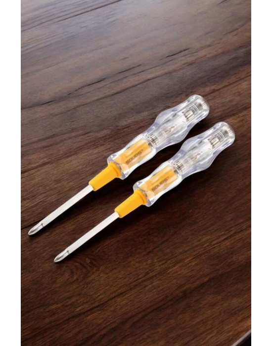 Kontrol Kalemi Nikel Kaplama Çift Başlıklı Test Cihazı