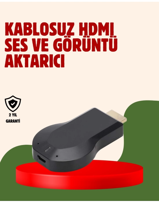 Küçük Boyutlu TV Dongle – Cep Boyutunda 1080p Ekran Yansıtıcı