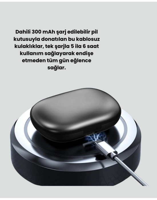 Kulağa Temas Etmeden Konforlu Kullanım – Yeni Nesil Bluetooth Kulaklık