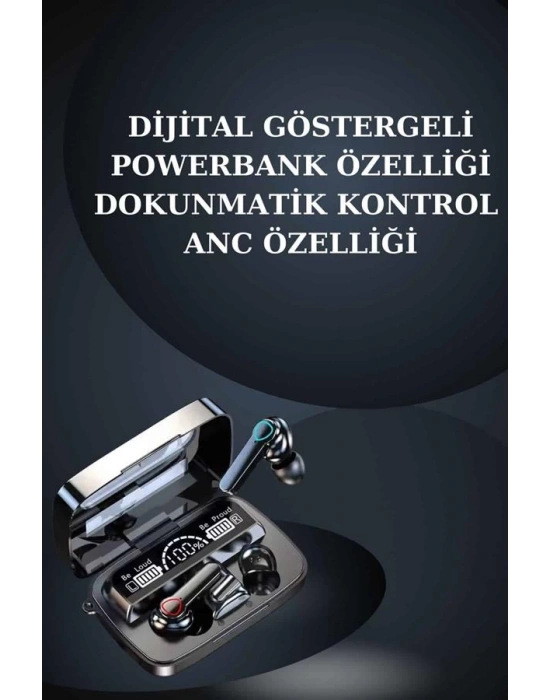 Kulak İçi Kablosuz Bluetooth Kulaklık ve NFC ve GPS Özellikli Akıllı Saat Alarm ve Titreşim