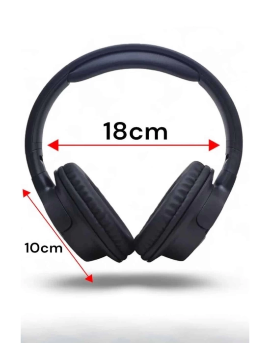 Kulak Üstü Bluetooth Kulaklık Ayarlanabiilir Uzun Pil Ömrü Kablosuz 5.0 Bluetooth