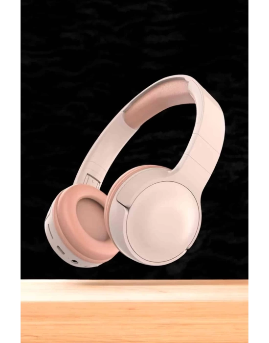 Kulak Üstü Kablosuz Bluetooth Kulaklık Gürültü Önleyici Uzun Şarj Süreli