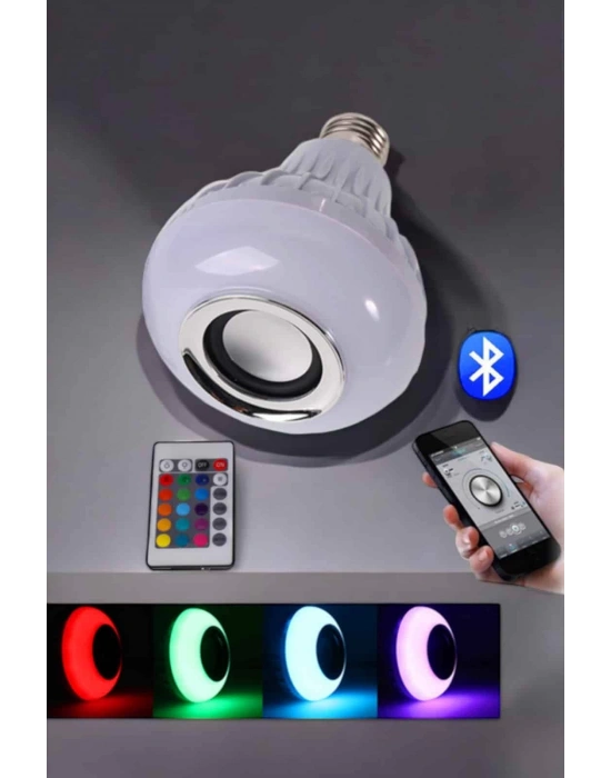 Lamba Led Hoparlör Dayanıklı ve Uzun Ömürlü Bluetooth Hoparlör