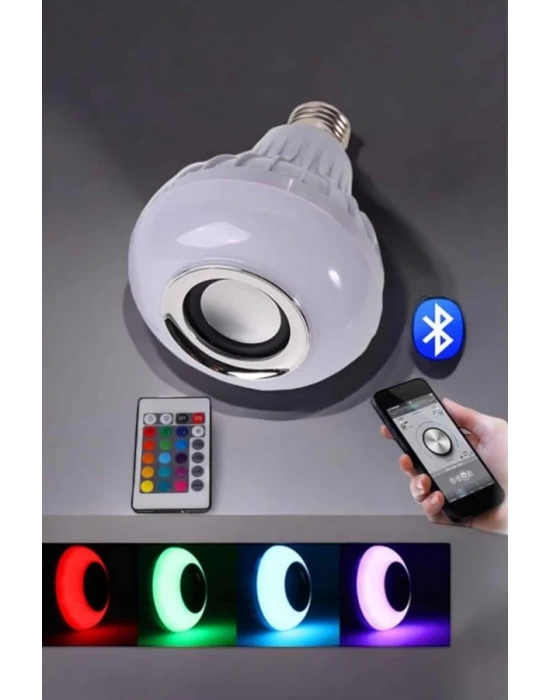 Lamba Led Hoparlör Dayanıklı ve Uzun Ömürlü Bluetooth Hoparlör