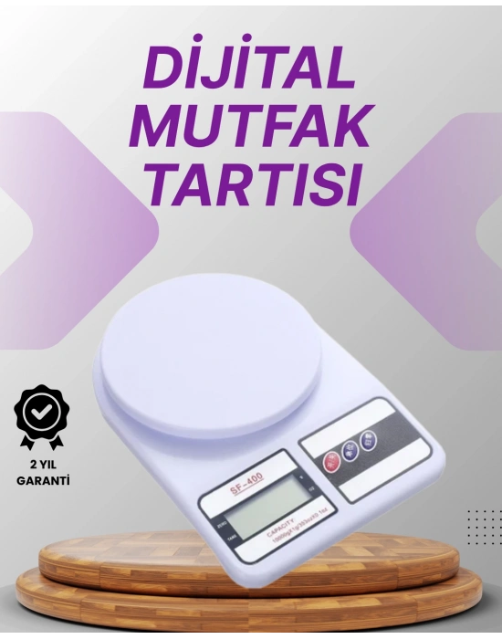 LCD Ekranlı Kompakt Dijital Terazi – Gram ve Ons Ölçüm