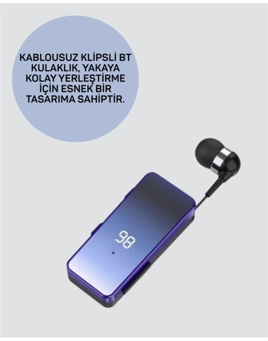 LED Ekranlı, Ses Kontrol Düğmeli Kulaklık – Şarj Durumunu ve Ses Seviyesini Anında Yönetin
