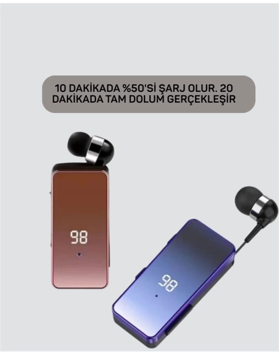 LED Ekranlı, Ses Kontrol Düğmeli Kulaklık – Şarj Durumunu ve Ses Seviyesini Anında Yönetin