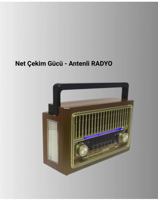 LED Fenerli Taşınabilir Bluetooth Hoparlör