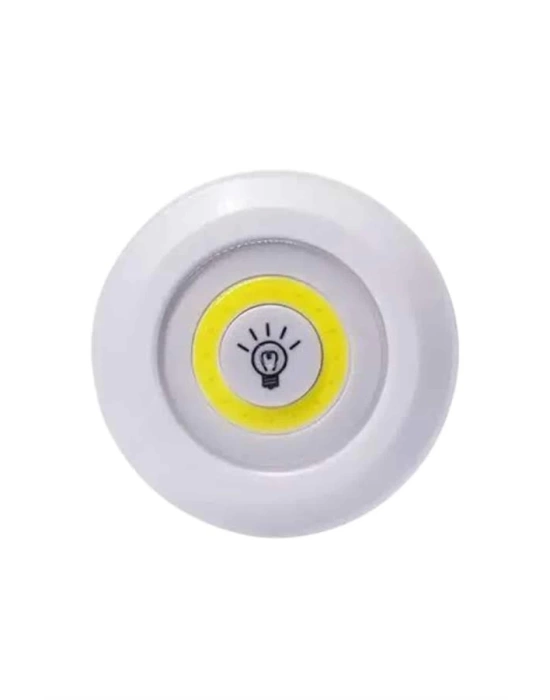 Led Lamba 3lü Uzaktan Kumandalı Yapışkanlı