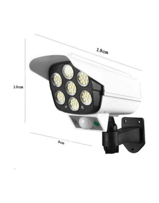 LED Lamba-Güneş Paneli Destekli Uzaktan Kumandalı Solar LED Lamba