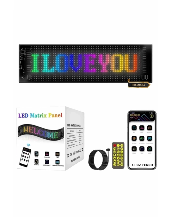 LED MATRİX 16X96