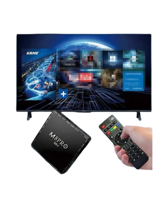 M8 PRO MINI 4 8 10 K HD HDR Android Tv 5G Retro 10000 Oyunlu