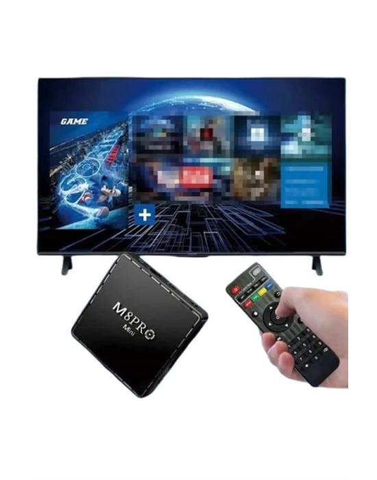 M8 PRO MINI 4 8 10 K HD HDR Android Tv 5G Retro 10000 Oyunlu