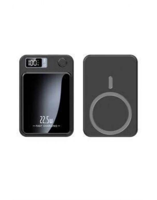 Magsafe Hızlı Şarj 10.000 Mah Wireless Şarj Powerbank Android ve İOS Uyumlu