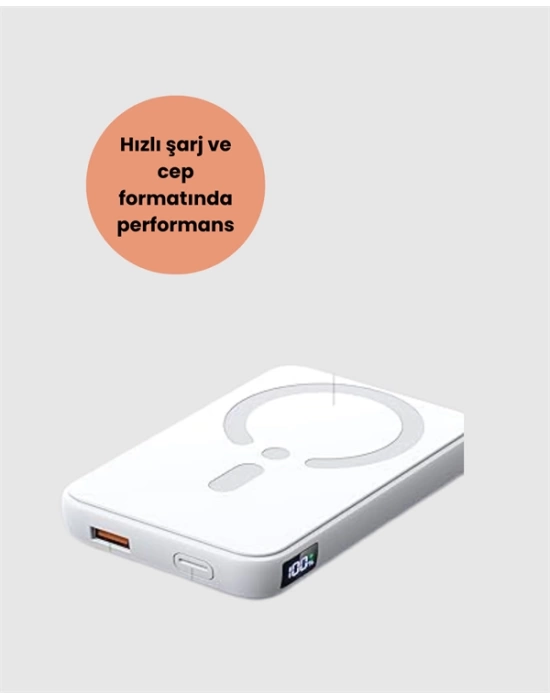MagSafe Uyumlu 10000 mAh Powerbank