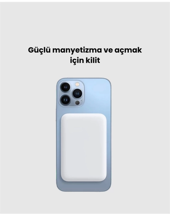 MagSafe Uyumlu 10000 mAh Powerbank