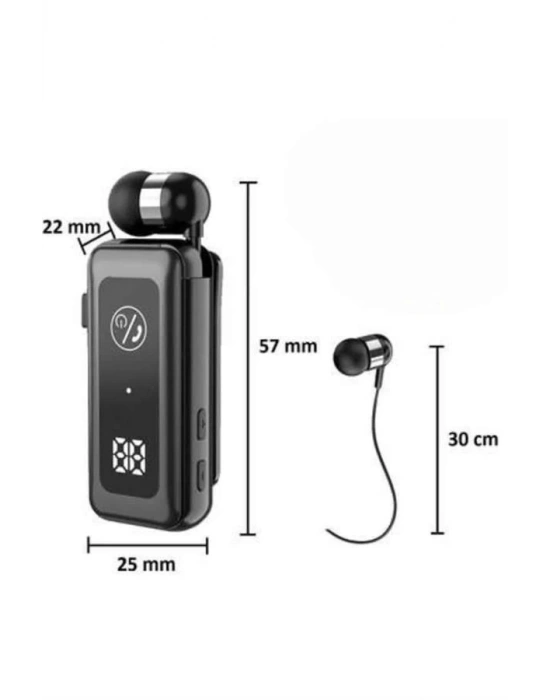Makaralı Bluetooth Kulaklık Telefon Uyumlu Makaralı TF Kart Girişli Güç Göstergeli