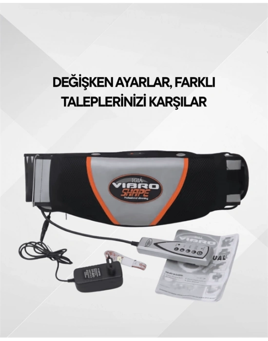 Masajlı Titreşimli İncelme Kemeri – Göbek Bölgesi Zayıflama Cihazı