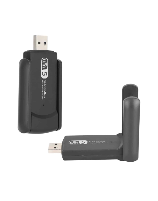 Mbps Wifi Alıcı Kablosuz Wifi Adaptörü Çift Band Çift Antenli
