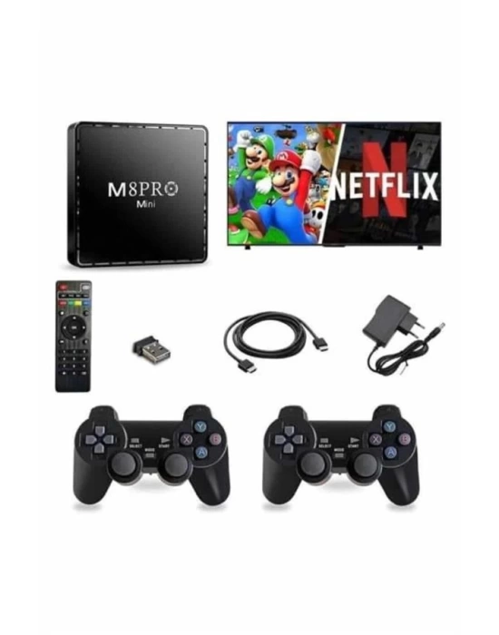 Medya Oynatıcı Smart Tv Wi-Fi 4K Android TV Box Medya Oynatıcı Android TV