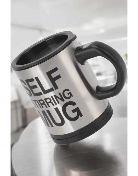 Mikser Kupa Yazılı Mug Bardak Karıştırma Özelliği