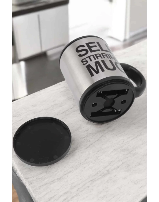 Mikser Kupa Yazılı Mug Bardak Karıştırma Özelliği