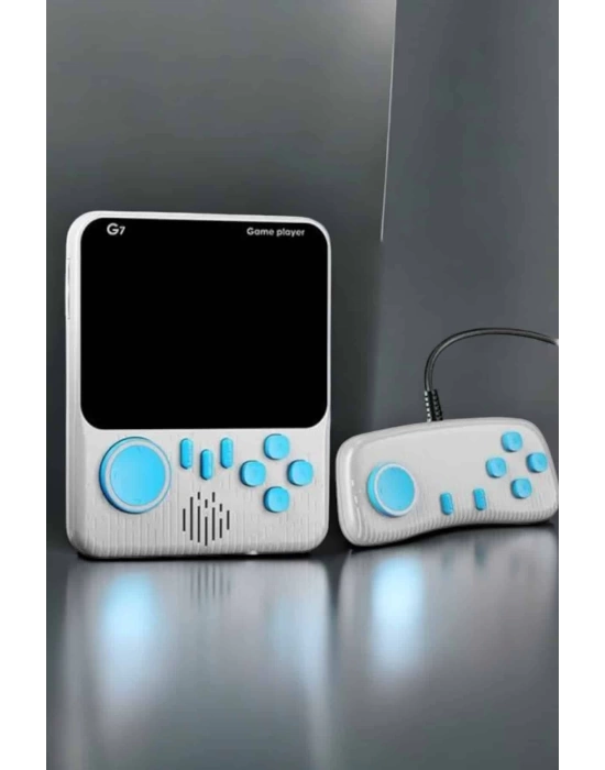 Mini Atari El Atarisi 3.5 inç Ekran Çift Konsol 666 Adet Retro Oyun Gameboy El Atarisi