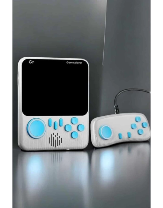 Mini Atari El Atarisi 3.5 inç Ekran Çift Konsol 666 Adet Retro Oyun Gameboy El Atarisi