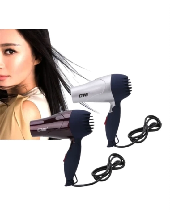 Mini Boy 1500W Saç Kurutma Makinesi | Katlanabilir Sap, Yoğunlaştırıcı Başlık, Seyahat İçin İdeal