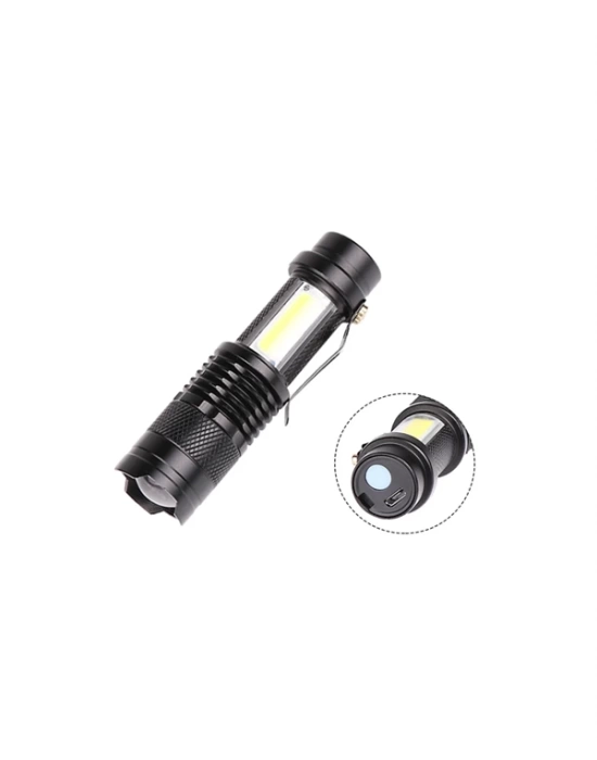 Mini Boy LED El Feneri - 2000 Lümen, Su Geçirmez Tasarım