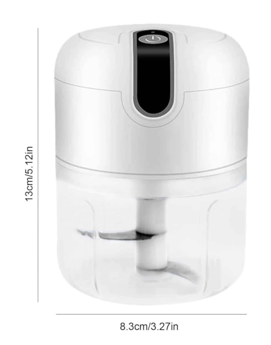 Mini Doğrayıcı Rondo Taşınabilir Mini El Blender Paslanmaz Çelik