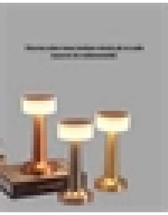Modern USBli Kablosuz Masa Lambası – Minimalist Tasarım, 3 Farklı Parlaklık