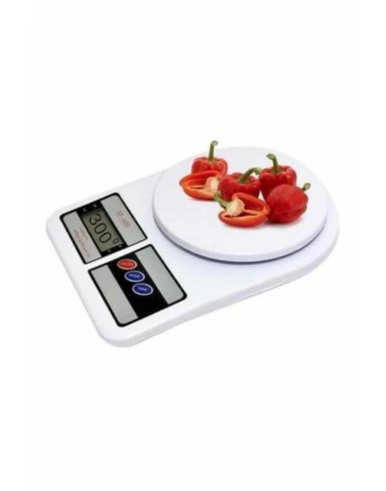 Mutfak Tartısı Dijital Göstergeli Hassas Tartı 10 Kg Kapasiteli