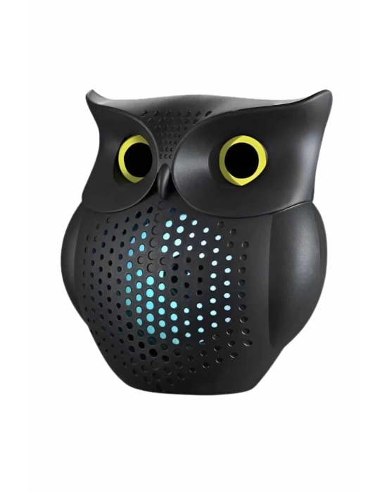 Müzik Çalar Bluetooth Hoparlör Speaker 5.0 Kablosuz Baykuş Görünümlü