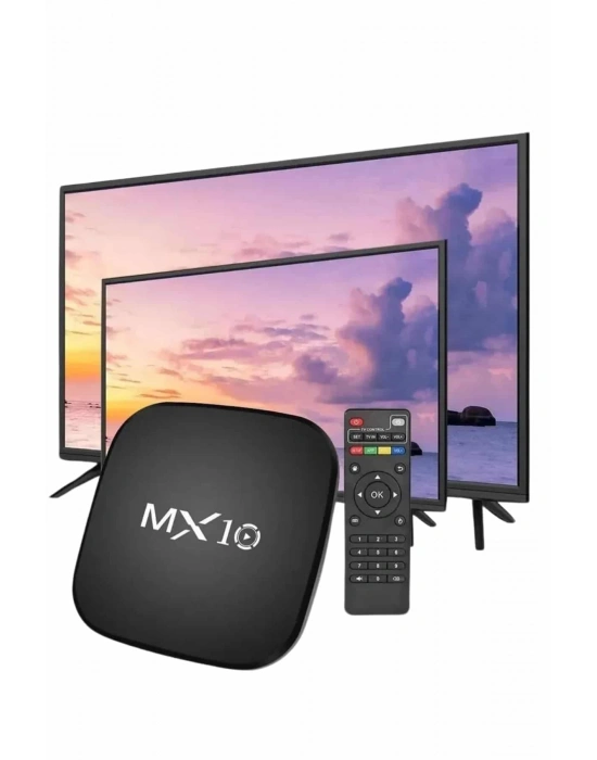 Mx Box Android Tv Media Sound 4K Ultra HD Görüntü Kaliteli
