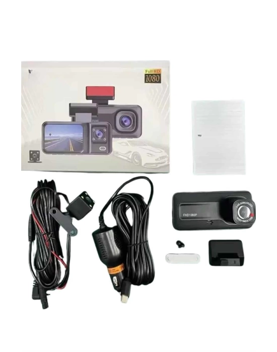 Ön ve Arka Kameralı 2 İnç 1080P Full HD DVR Araç İçi Ekran