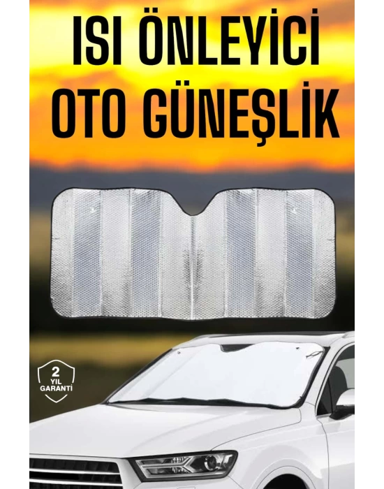 Oto Güneşlik Isı Önleyici Tüm Araçlara Uyumlu UV Işınlarına Karşı