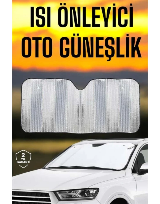 Oto Güneşlik Isı Önleyici Tüm Araçlara Uyumlu UV Işınlarına Karşı
