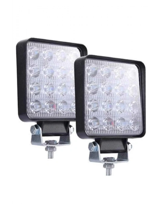Oto Lamba 10 Led Işık Ayarlanabilir Yüksek Aydınlatmalı Beyaz Far