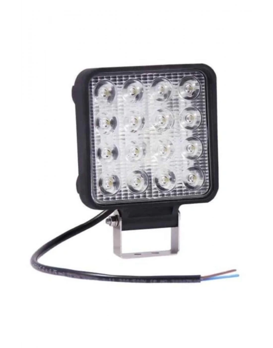 Oto Lamba 10 Led Işık Ayarlanabilir Yüksek Aydınlatmalı Beyaz Far