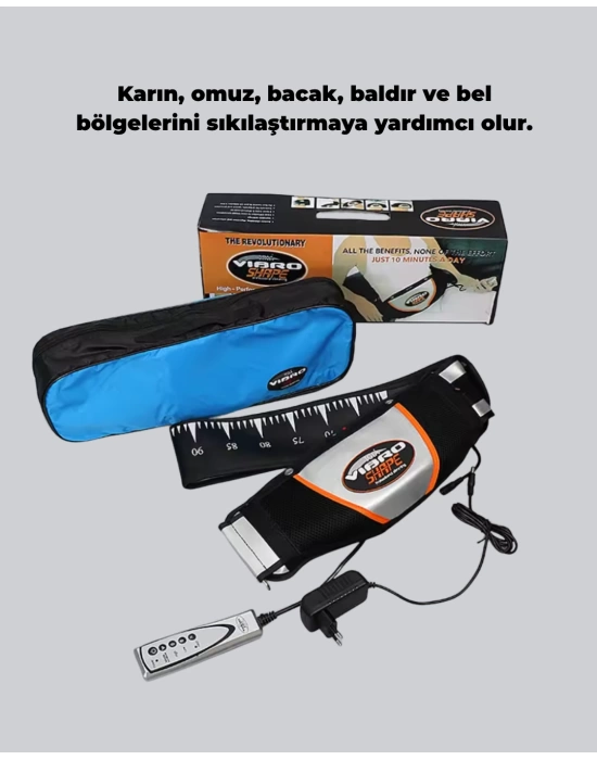 Otomatik Kapanmalı Güvenli Masaj ve Rahatlama Kemeri