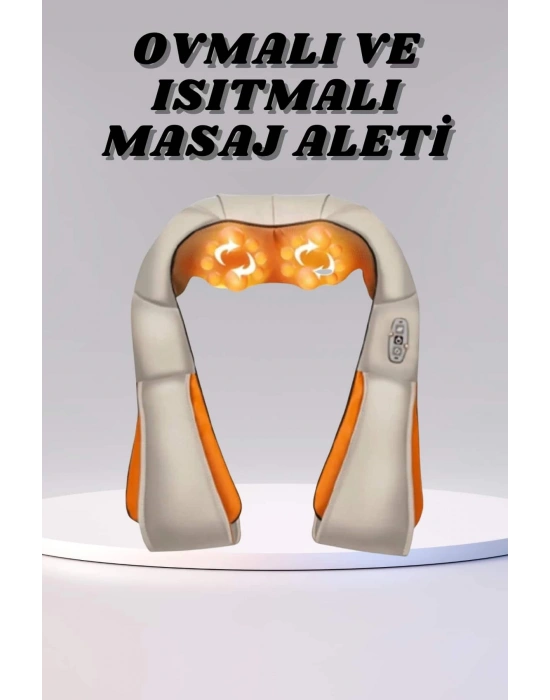 Ovmalı, Boyun Sırt İnsan Eli Hissi Veren Şarjlı Masaj Aleti Masaj Cihazı