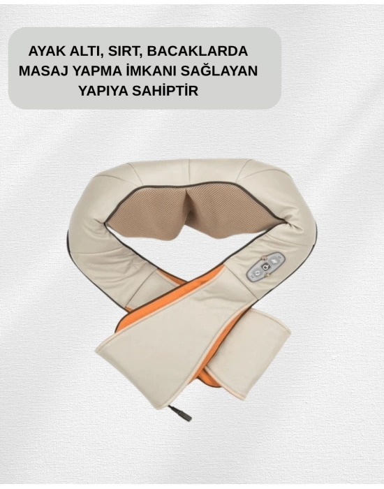 Ovmalı Isıtmalı Elektrikli Masaj Aleti – Boyun, Sırt, Bel, Omuz ve Bacak İçin Profesyonel Masaj Aleti