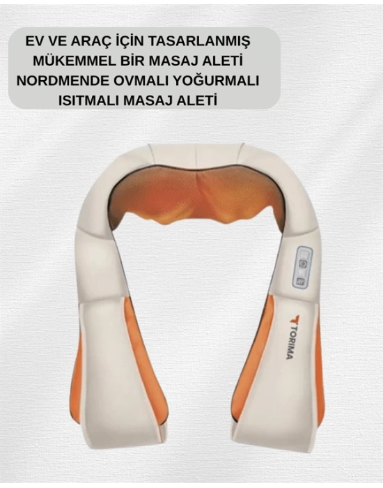Ovmalı Isıtmalı Elektrikli Masaj Aleti – Boyun, Sırt, Bel, Omuz ve Bacak İçin Profesyonel Masaj Aleti