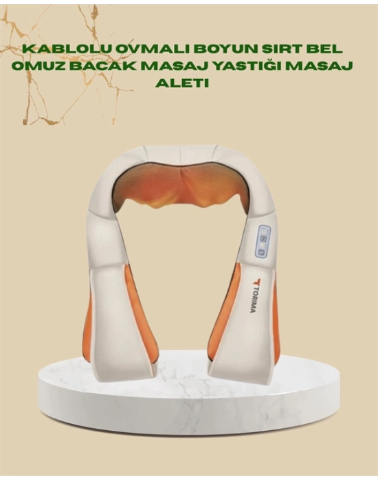 Ovmalı Isıtmalı Masaj Aleti – Boyun, Sırt, Bel, Omuz ve Bacak İçin