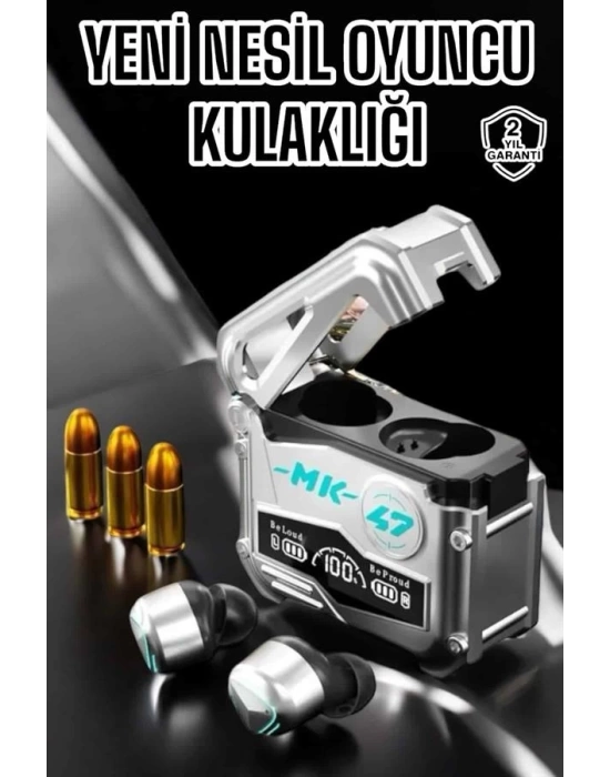 Oyuncu Kulaklığı Bluetooth Bağlantılı ANC Özelliği 5.0 Bluetooth